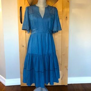 ♠️ kate spade Indigo Railroad Dress